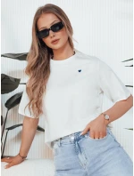 MILOV ecru dámské tričko Dstreet RY2548