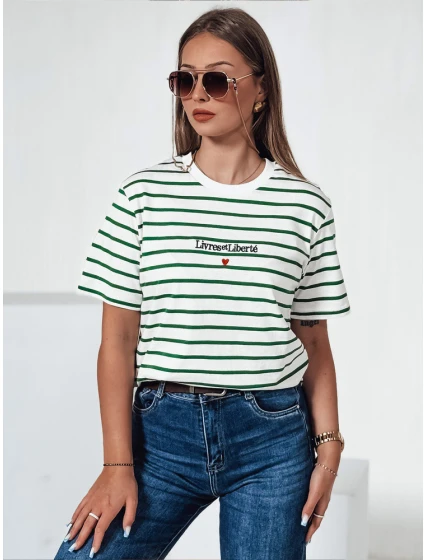 Dámské tričko TUMULS bílé Dstreet RY2573 Dámské tričko TUMULS bílé Dstreet RY2573