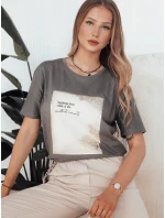 Dámské tričko CHANTE graphite Dstreet RY2585