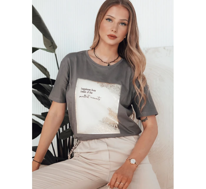 Dámské tričko CHANTE graphite Dstreet RY2585 Dámské tričko CHANTE graphite Dstreet RY2585