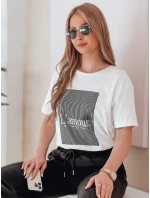Dámské tričko LAMOUR bílé Dstreet RY2588