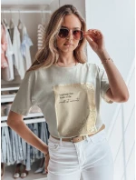 Dámské tričko CHANTE šedé Dstreet RY2595