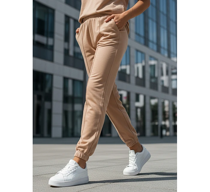 Dámský teplákový komplet ZIMELAN beige FashionStreet AY1030 Dámský teplákový komplet ZIMELAN beige FashionStreet AY1030