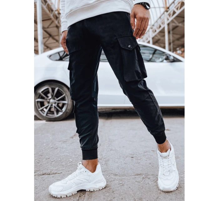 Pánské bojové kalhoty černé Dstreet UX4303 Pánské bojové kalhoty černé Dstreet UX4303