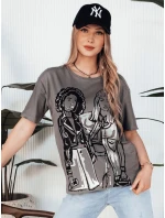 Dámské tričko COMIS tmavě šedé Dstreet RY2607