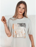 Dámské tričko EMLOT šedé Dstreet RY2623