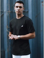 Pánské černé tričko Dstreet RX5575