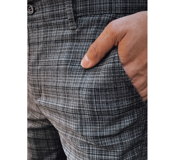 Pánské tmavě šedé kalhoty Dstreet UX4404 Pánské tmavě šedé kalhoty Dstreet UX4404