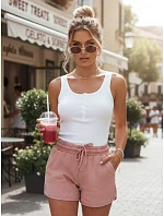 Dámské džínové šortky CITYCHIC light pink FashionStreet SY0348 Dámské džínové šortky CITYCHIC light pink FashionStreet SY0348