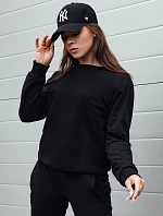 Dámská mikina GLAMFLAIR černá FashionStreet BY1319
