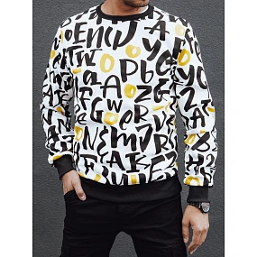 Pánská bílá mikina Dstreet model 21978900 - FashionStreet
