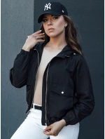 Dámská přechodná bunda s kapucí BELIJ černá Dstreet TY4470