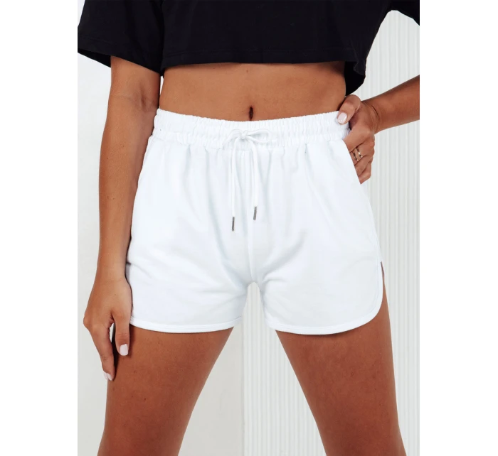 Dámské tepláky GO SPORT bílé Dstreet SY0409 Dámské tepláky GO SPORT bílé Dstreet SY0409