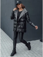 Dámská přechodná prošívaná bunda MINTY DATE černá Dstreet TY4508 Dámská přechodná prošívaná bunda MINTY DATE černá Dstreet TY4508