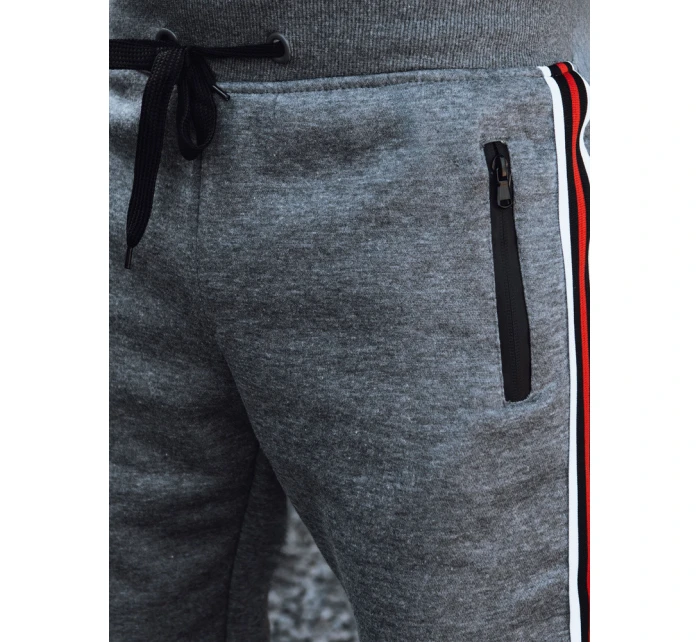 Pánské antracitové tepláky Dstreet UX4425 Pánské antracitové tepláky Dstreet UX4425