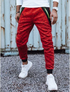 Pánské tepláky červené Dstreet UX4442