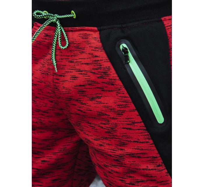 Pánské tepláky červené Dstreet UX4442 Pánské tepláky červené Dstreet UX4442