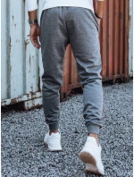 Pánské tepláky se stahovací šňůrkou antracitové UX4449