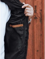 Pánská prošívaná zimní bunda s kapucí camel Dstreet TX4829