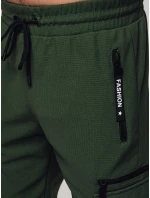 Pánské zelené kalhoty Dstreet UX4467 Pánské zelené kalhoty Dstreet UX4467