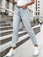 Dámské rovné džínové kalhoty s páskem Dstreet model 21983339 - FashionStreet Dámské rovné džínové kalhoty s páskem Dstreet model 21983339 - FashionStreet