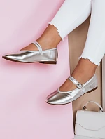 Dámské baleríny ELLICAN se stříbrnou přezkou FashionStreet ZY0706