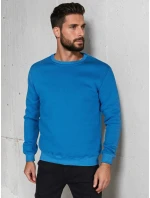 Pánská základní modrá mikina Dstreet BX5883