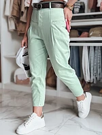 Dámské bavlněné chinos kalhoty CHINOSKA mint FashionStreet UY2555