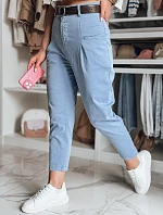Dámské bavlněné chinos kalhoty CHINOSKA blue FashionStreet UY2559
