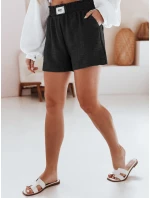 Dámské šortky OWN STYLE černé Dstreet SY0451 Dámské šortky OWN STYLE černé Dstreet SY0451