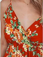MISSBLOSSY oranžové maxi šaty FashionStreet EY2620 MISSBLOSSY oranžové maxi šaty FashionStreet EY2620