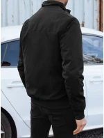 Pánská přechodná bunda černá Dstreet TX5033 Pánská přechodná bunda černá Dstreet TX5033