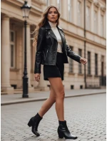 Dámské podzimní černé kozačky Dstreet ZY1018