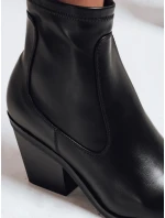 Dámské podzimní černé kozačky Dstreet ZY1018