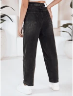 Dámské džíny balloon fit černé Dstreet UY2743 Dámské džíny balloon fit černé Dstreet UY2743
