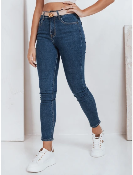 Dámské úzké džíny modré model 21992591 - Dstreet Dámské úzké džíny modré model 21992591 - Dstreet