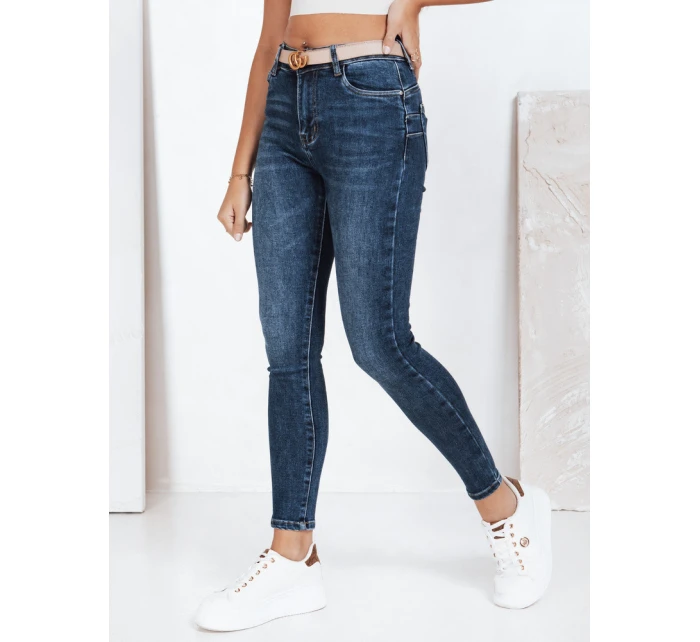 Dámské úzké džíny modré model 21992904 - Dstreet Dámské úzké džíny modré model 21992904 - Dstreet