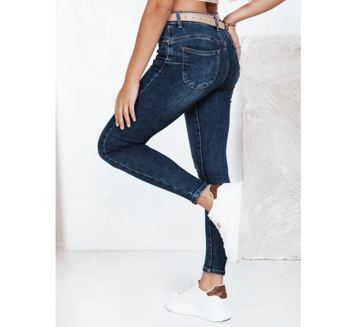 Dámské úzké džíny modré model 21992904 - Dstreet Dámské úzké džíny modré model 21992904 - Dstreet