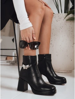 Dámské zateplené boty černé Dstreet ZY1253