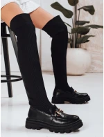 Dámské ponožkové boty černé Dstreet ZY1312