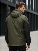 Pánská zelená bunda Dstreet TX5128
