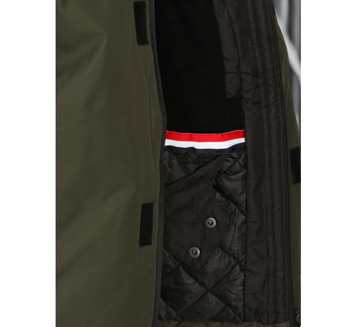 Pánská zelená bunda Dstreet TX5128 Pánská zelená bunda Dstreet TX5128