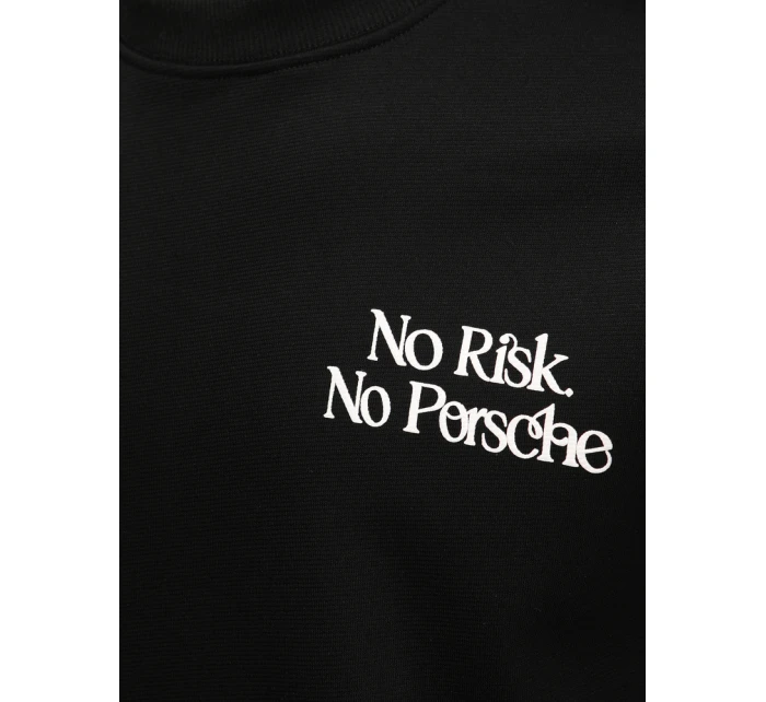 Pánská mikina s potiskem černá Dstreet BX5947 Pánská mikina s potiskem černá Dstreet BX5947