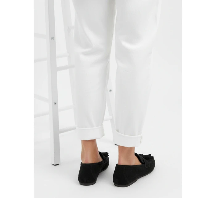 Dámské černé semišové mokasíny Dstreet ZY1366 Dámské černé semišové mokasíny Dstreet ZY1366