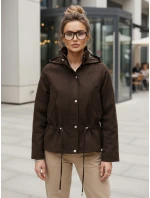 Dámská čokoládová semišová bunda hitem sezóny FashionStreet TY5576