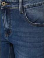 Pánské modré džíny slim fit FashionStreet UX4475 Pánské modré džíny slim fit FashionStreet UX4475