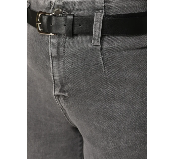 Jeansy damskie wide leg z wysokim stanem szare FashionStreet UY2908 Jeansy damskie wide leg z wysokim stanem szare FashionStreet UY2908