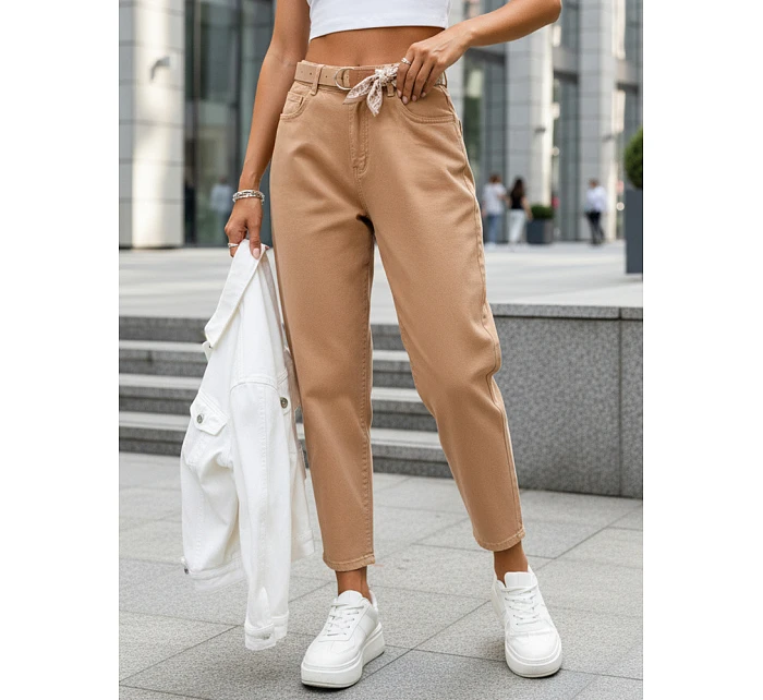 FashionStreet dámské džíny s vysokým pasem ve střihu mom fit UY2937 FashionStreet dámské džíny s vysokým pasem ve střihu mom fit UY2937