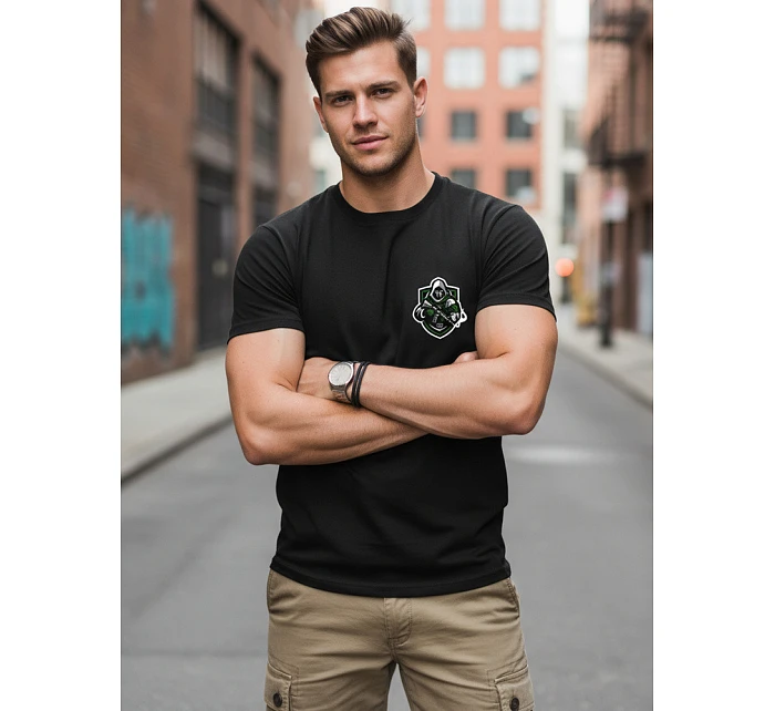 Koszulka męska z nadrukiem z model 22103306 - FashionStreet Koszulka męska z nadrukiem z model 22103306 - FashionStreet