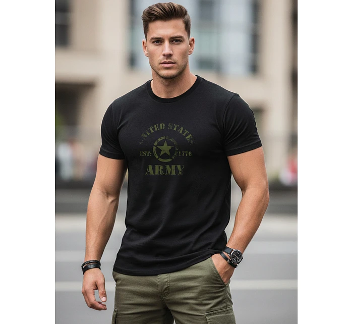 Koszulka męska z nadrukiem United Army model 22103311 - FashionStreet Koszulka męska z nadrukiem United Army model 22103311 - FashionStreet